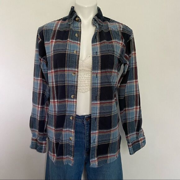 Red Head Brand Thick Cotton Flannel Work Shirt - Picture 8 of 8